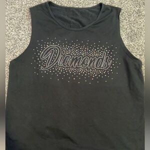Diamonds Bling Tank Top